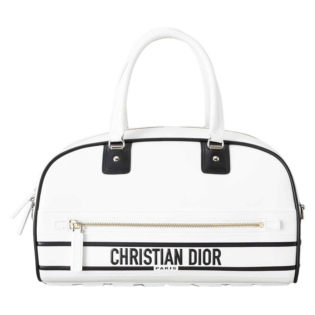 CHRISTIAN DIOR(USED)크리스찬디올 바이브 미디엄 지퍼 볼링백
